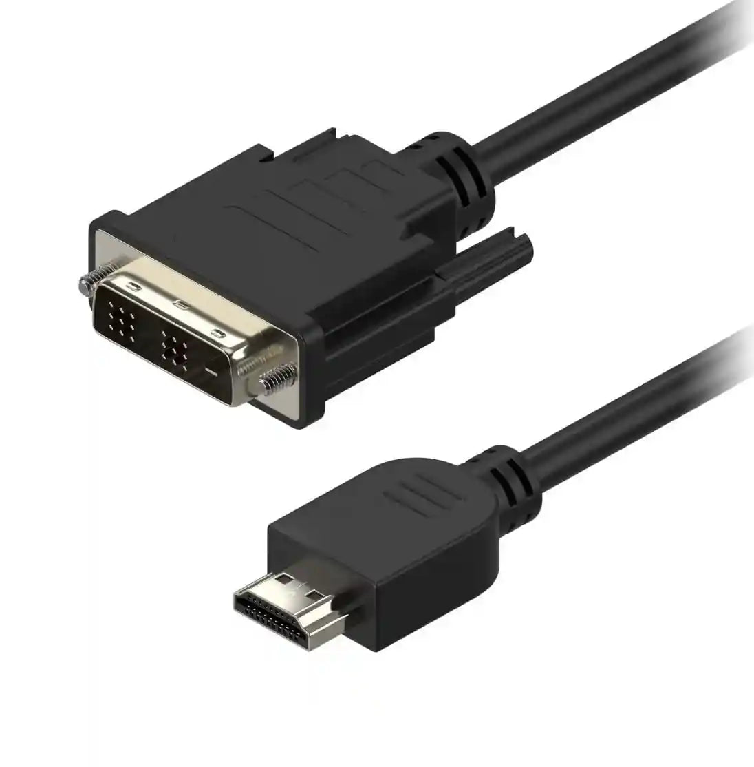 Keendex kx2591 hdmi to dvi-d monitor display cable, 1.4 meters - black - Safqqa Egypt