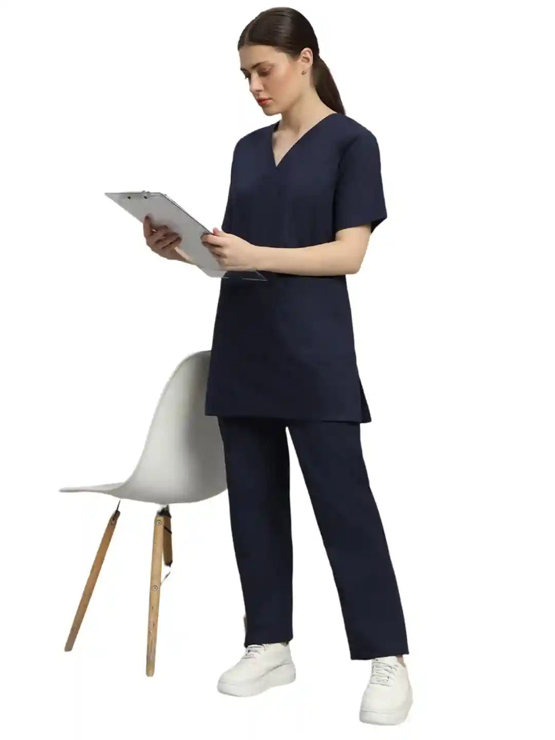 Styleville.in Womens Scrub Suit - Ideal For Doctors, Nurses, Dentists And Healthcare Professionals - Safqqa Egypt