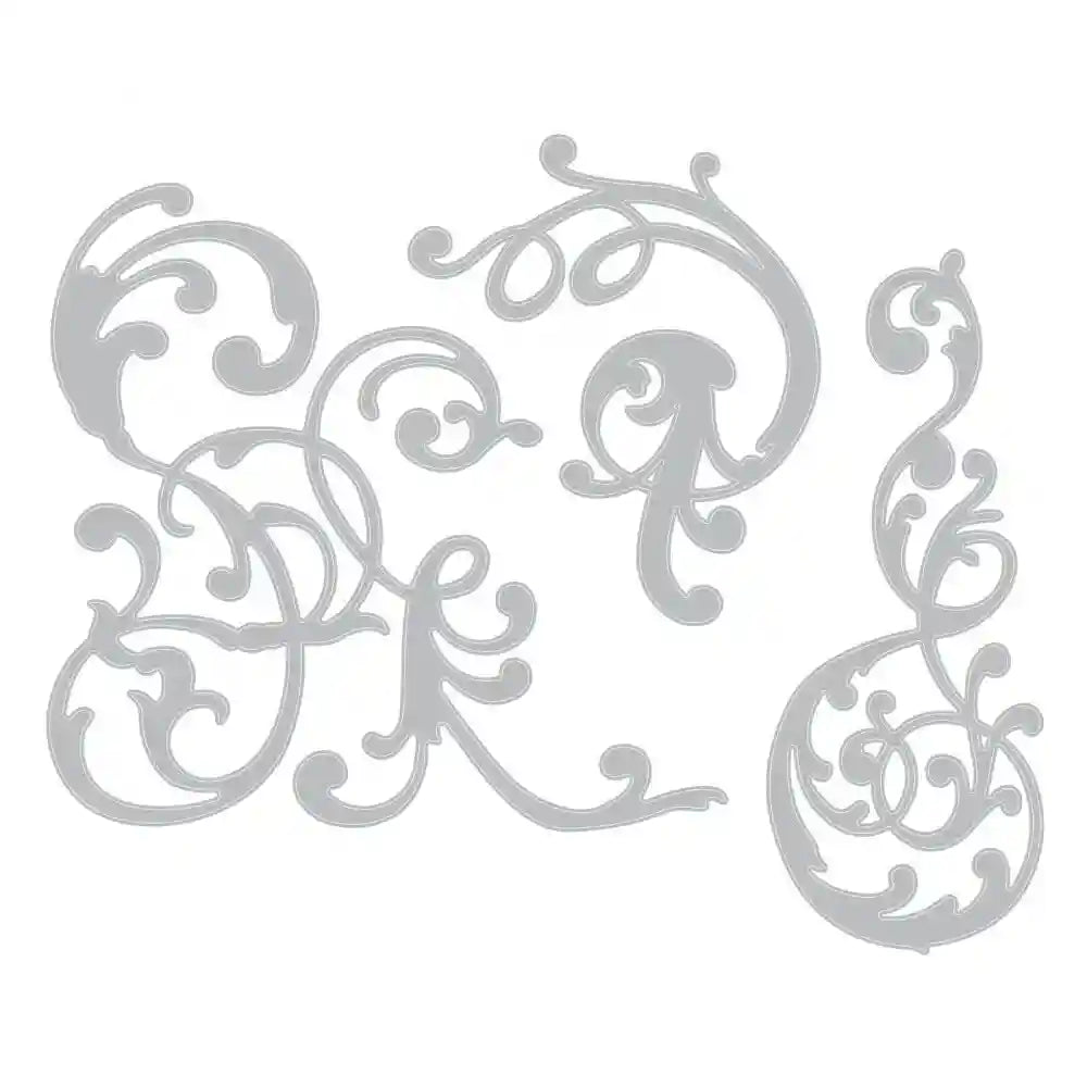 Sizzix, Multi Color, Thinlits Die Set , Adorned by Tim Holtz, 3 Pack, One Size - Safqqa Egypt