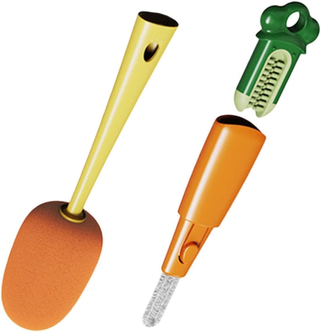 مجموعة فرش 3 في 1 مكونة من قطعتين للأكواب والزجاجات والنظارات من برايم شوب