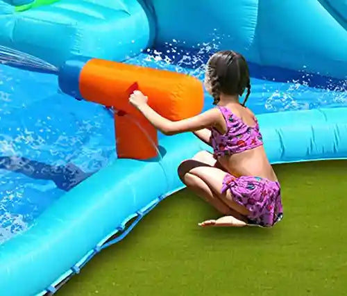 Happy Hop Crocodile Water Slide - 9517- Damage Box - Safqqa Egypt