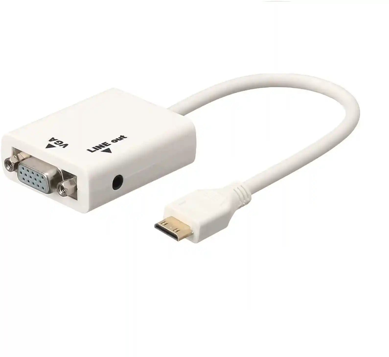 Keendex kx1732 hdmi to vga adapter - white - Safqqa Egypt
