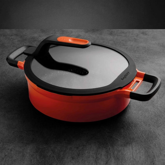 BergHOFF Covered stay-cool 2-handle sauté pan Red - Safqqa Egypt