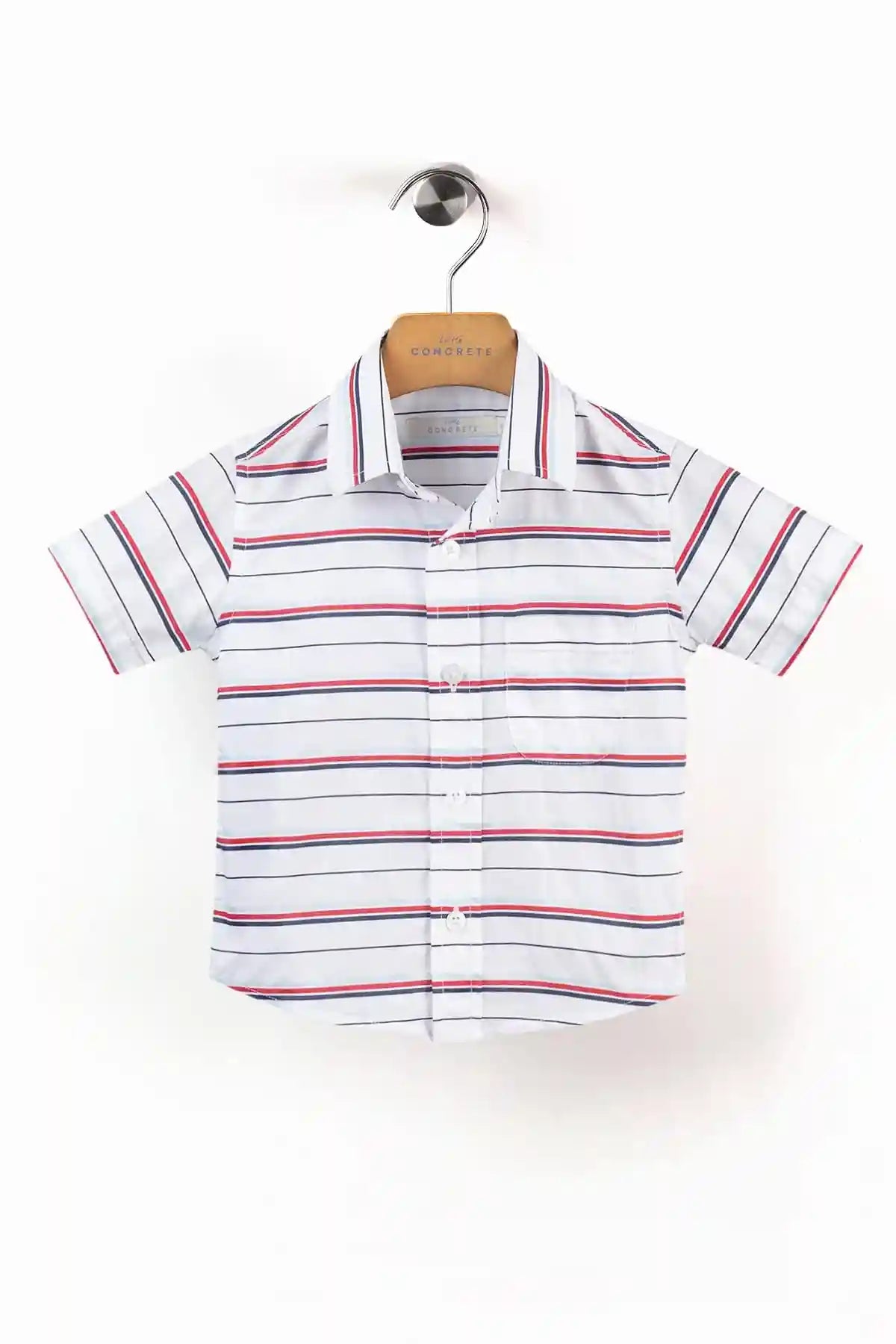 Concrete Boys Striped Shirt - Safqqa Egypt