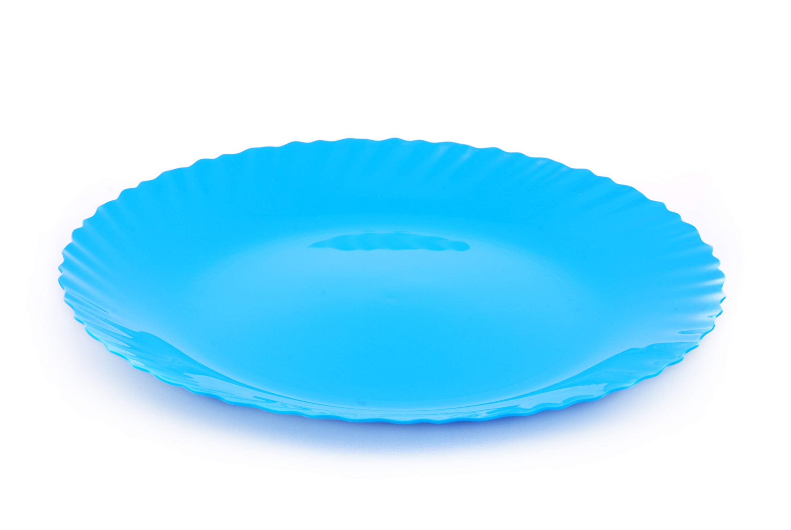 Mintra Curly plate 12 inch 30 cm blue