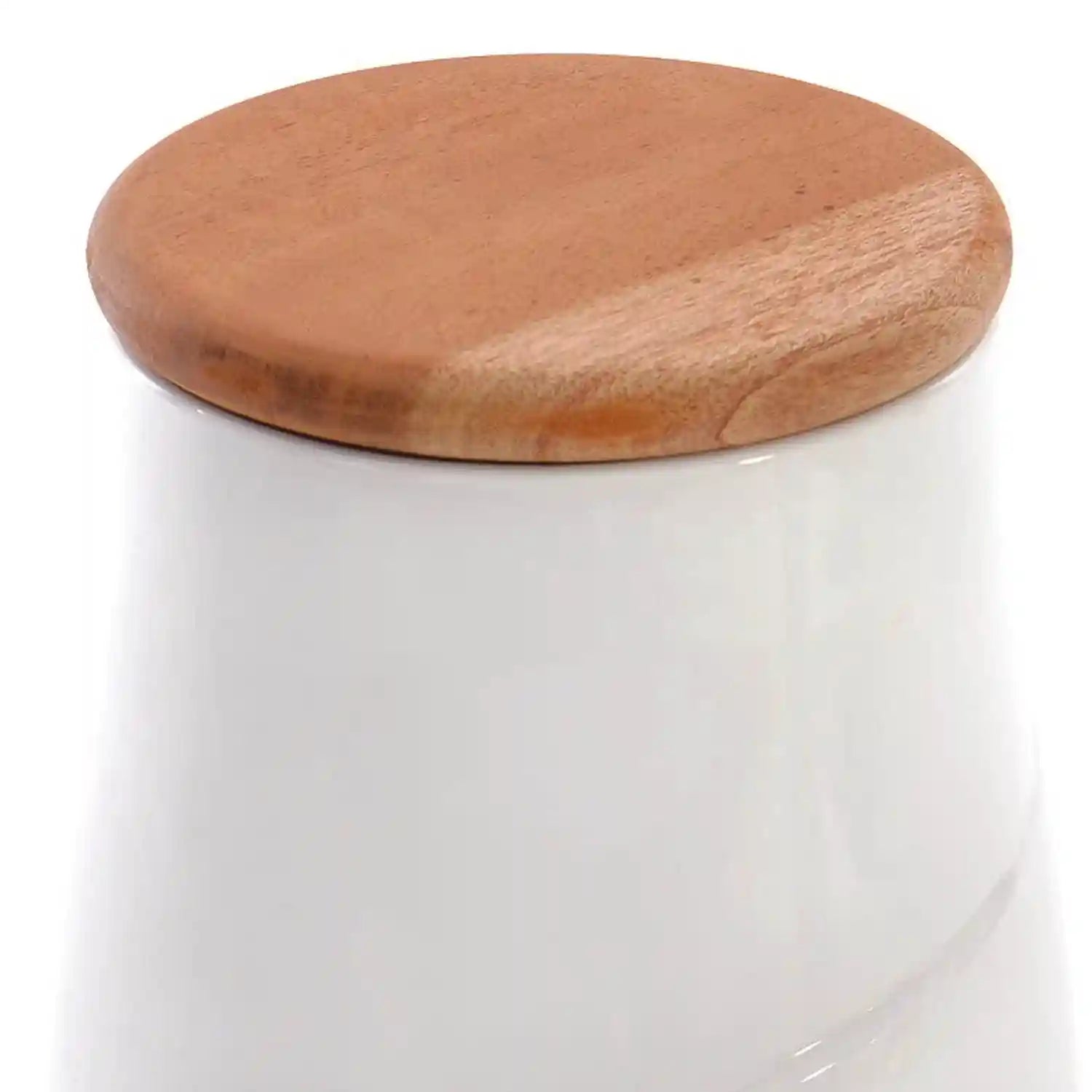 Berghoff - Porcelain Jar with Cork Lid 21x16.5x16 cm - Safqqa Egypt