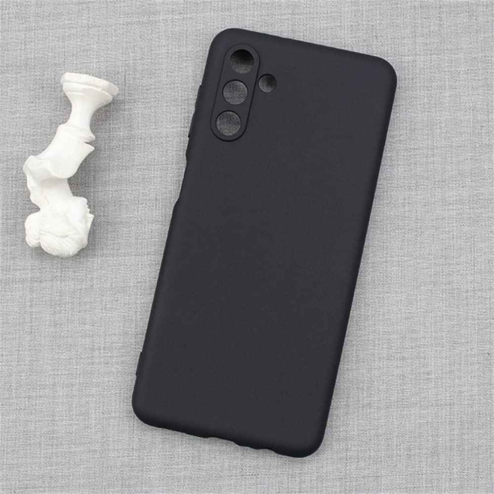 Compatible with Samsung Galaxy A13 5G/A04S Case, Flexible Silicone Protective Phone Case (Black) - Safqqa Egypt