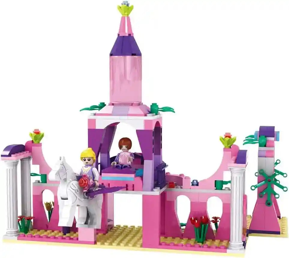 COGO Girls Princess Castle Building Play Set Christmas Toys for Girls 346 Pieces - Safqqa Egypt