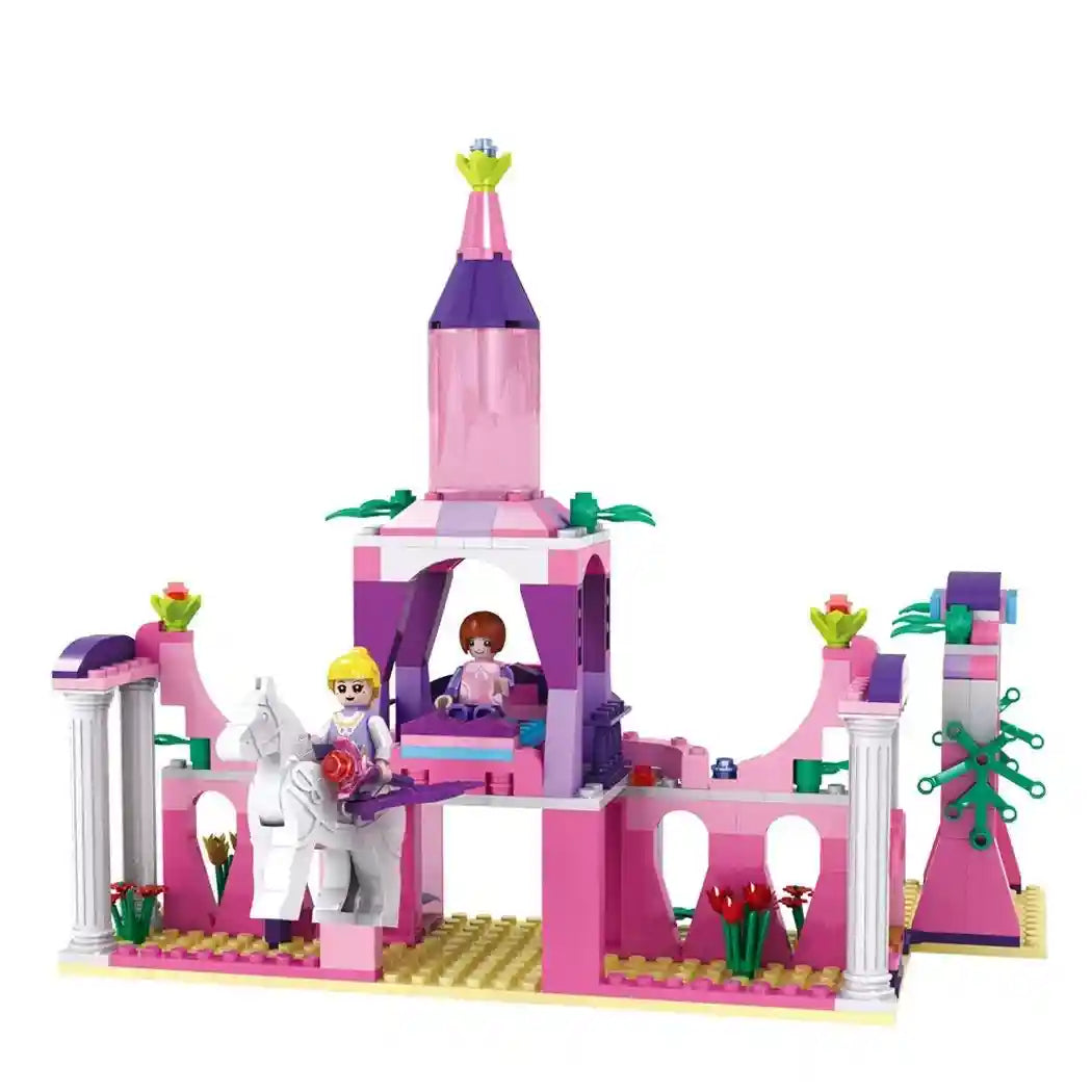 COGO Girls Princess Castle Building Play Set Christmas Toys for Girls 346 Pieces - Safqqa Egypt