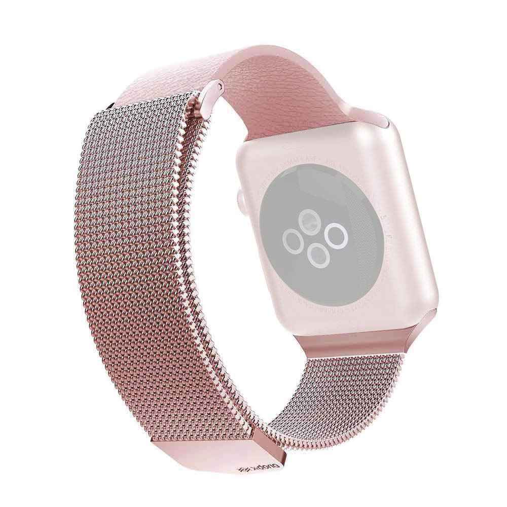 X-DORIA XURIA MESH BAND (MILANESE) WRISTBAND FOR APPLE WATCH 42&44MM, ROSE GOLD - Safqqa Egypt