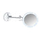 WENKO Aura LED Power-Loc Wall Mirror – Steel, No Drilling Required, Magnifying Cosmetic & Vanity Mirror, Chrome - Safqqa Egypt