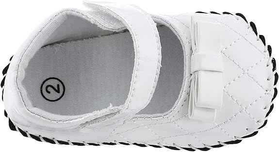 Mix & Max Girls’ D182 Faux Leather Velcro Strap Shoes - Safqqa Egypt