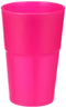 علبة أكواب كوكتيل بلاستيك من موهيتو ديزاين، لون فوشيا (فوشيا فلو)، 0.35 لتر، 6 قطع