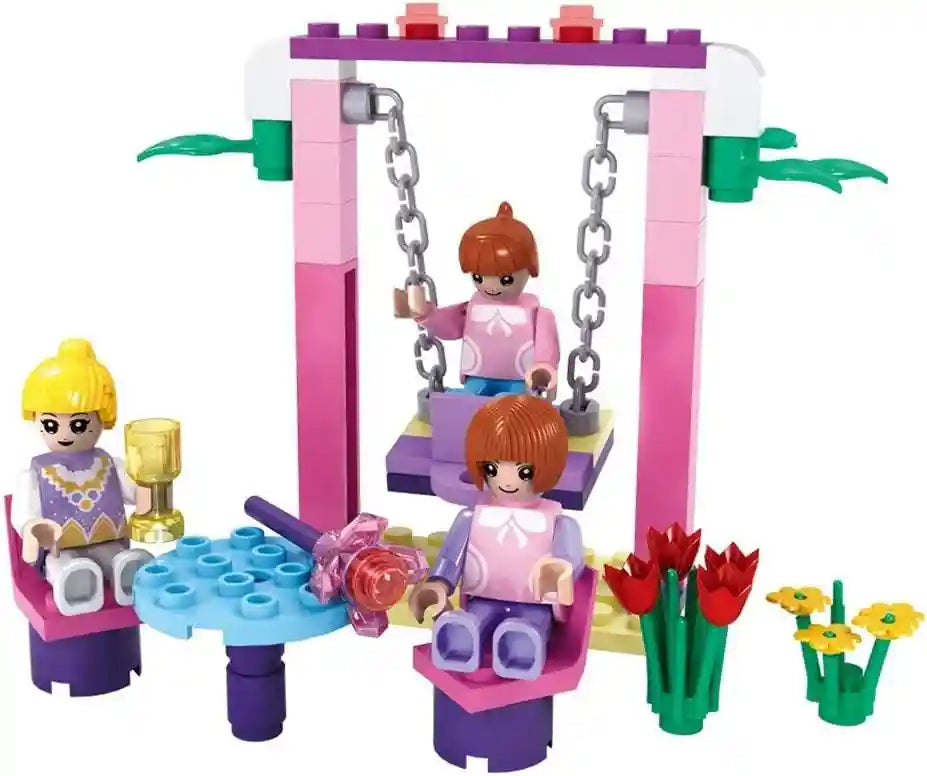 COGO Girls Princess Castle Building Play Set Christmas Toys for Girls 346 Pieces - Safqqa Egypt