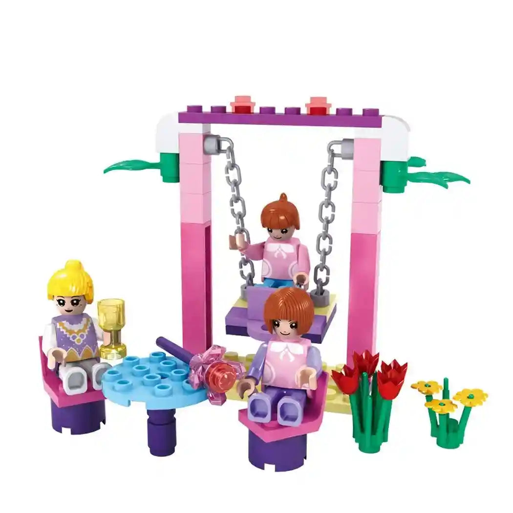 COGO Girls Princess Castle Building Play Set Christmas Toys for Girls 346 Pieces - Safqqa Egypt