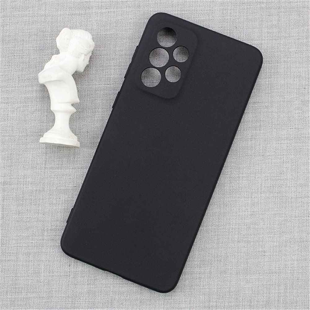 Compatible with Samsung Galaxy A33 5G Case, Flexible Silicone Protective Phone Case (Black) - Safqqa Egypt