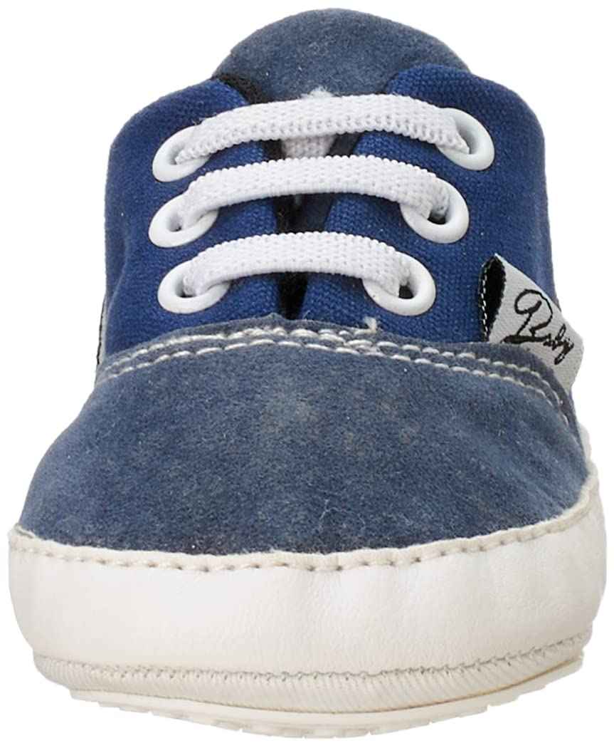 Mix and Max Pull-Tab Contrast Stitching Low-Top Lace-Up Shoes for Boys - Safqqa Egypt