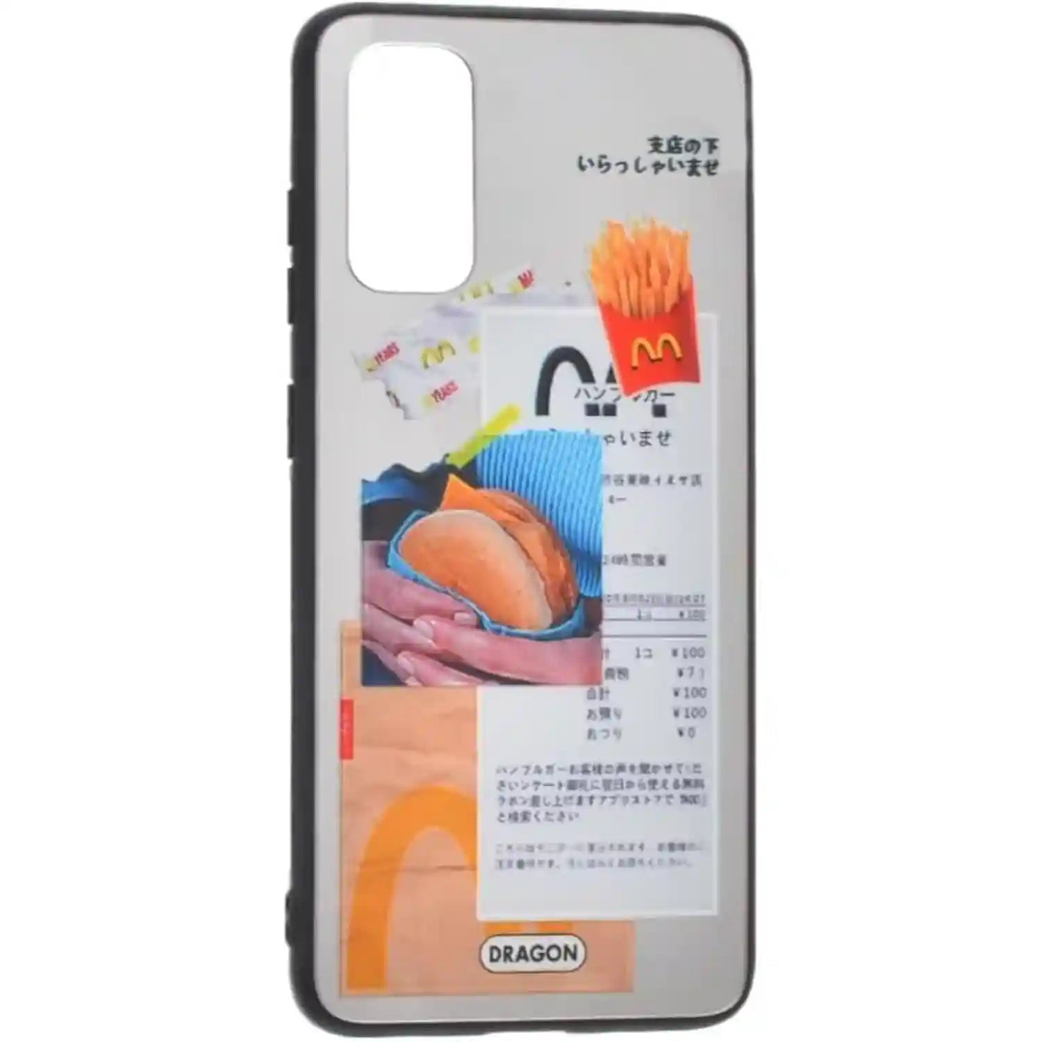 Dragon Plastic Creative Back Phone Protection Case Funky Design With Silicone Safety Edges And Mirror Back For Samsung Galaxy S11E / S20 - Multi Color - Safqqa Egypt
