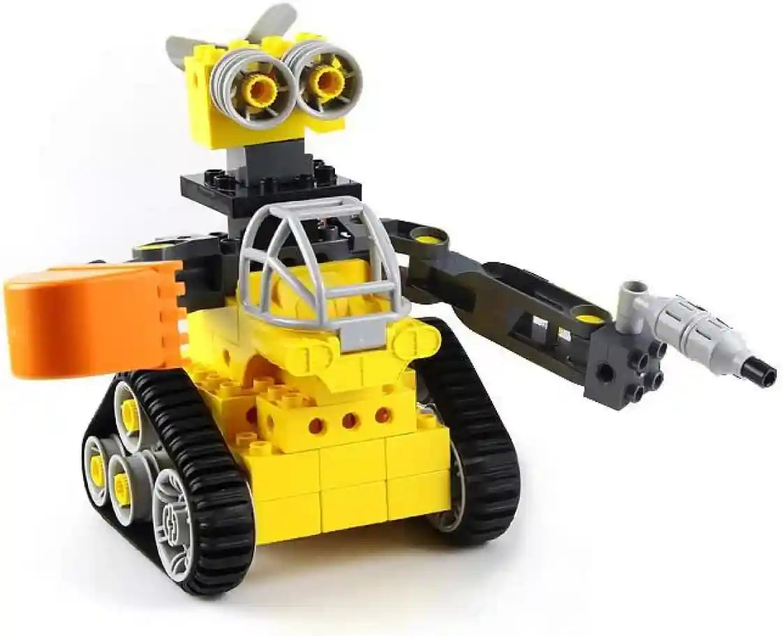 Dubie 401 Robot Shaped Building Blocks - 41 Pieces - Safqqa Egypt