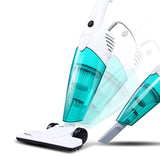 مكنسة كهربائية الكتريك 2× 1 من ديرما، لون ابيض واخضر، موديل DX118C