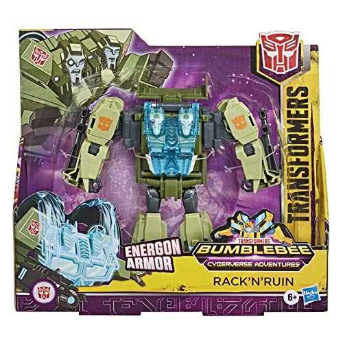 TRANSFORMERS Toys Cyberverse Ultra Class RACK'N'Ruin Action Figure - Combines with Energon Armor to Power Up - for Kids Ages 6 and Up, 6.75-inch - Safqqa Egypt