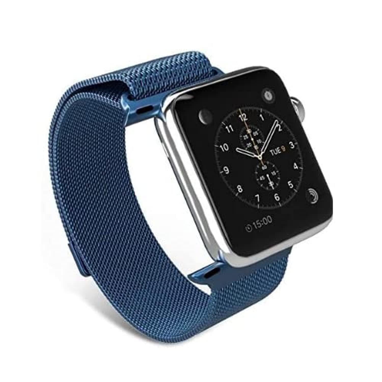 سوار مغناطيسي ميلانيز من الفولاذ المقاوم للصدأ لساعة Apple Watch – مقاس 42/44 مم