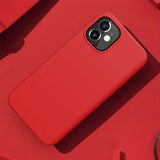 NILLKIN FLEX PURE CASE FOR IPHONE 12 MINI - RED