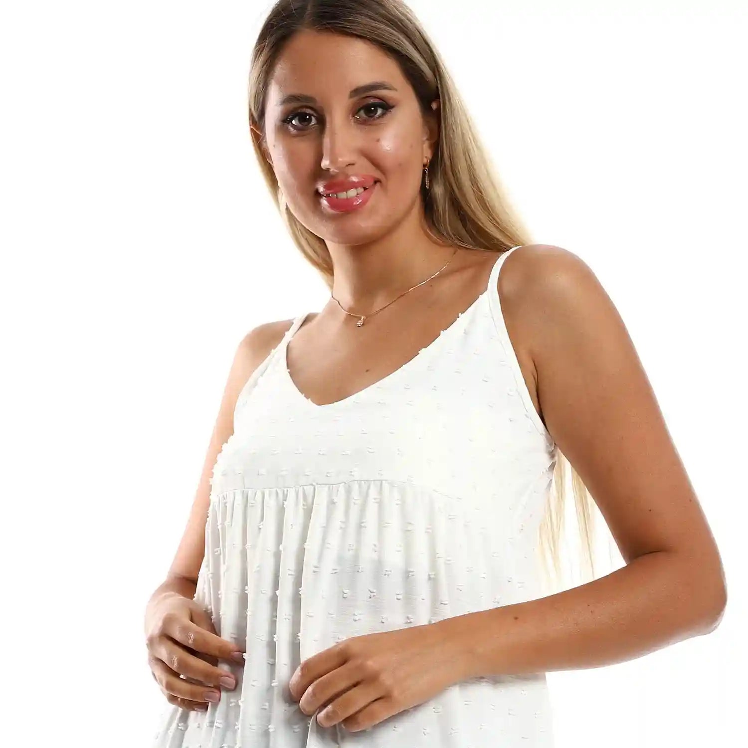 JAMILA Women Sleeves Tiered Dress DRESS - Safqqa Egypt