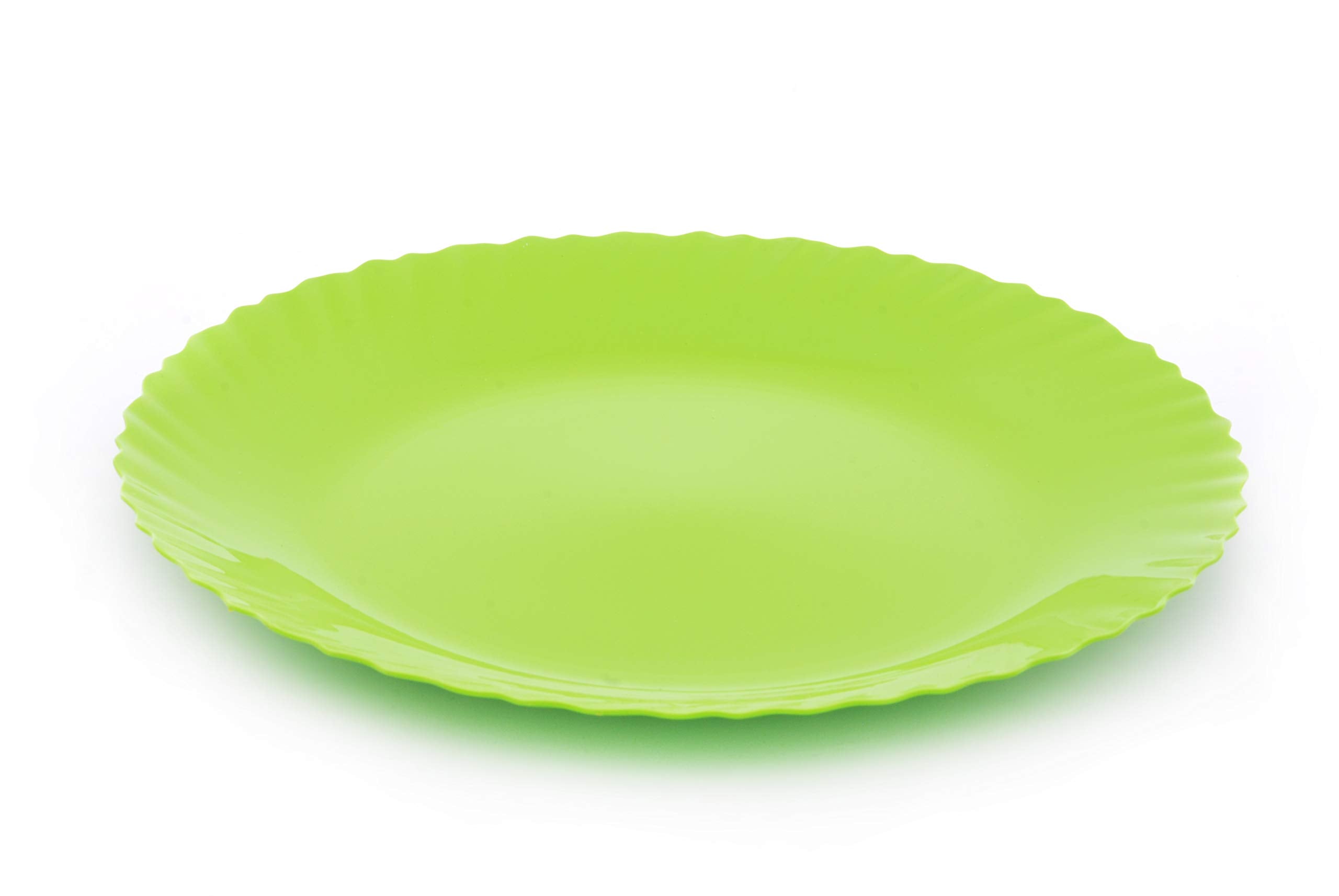 Mintra Curly plate 12 inch 30 cm green