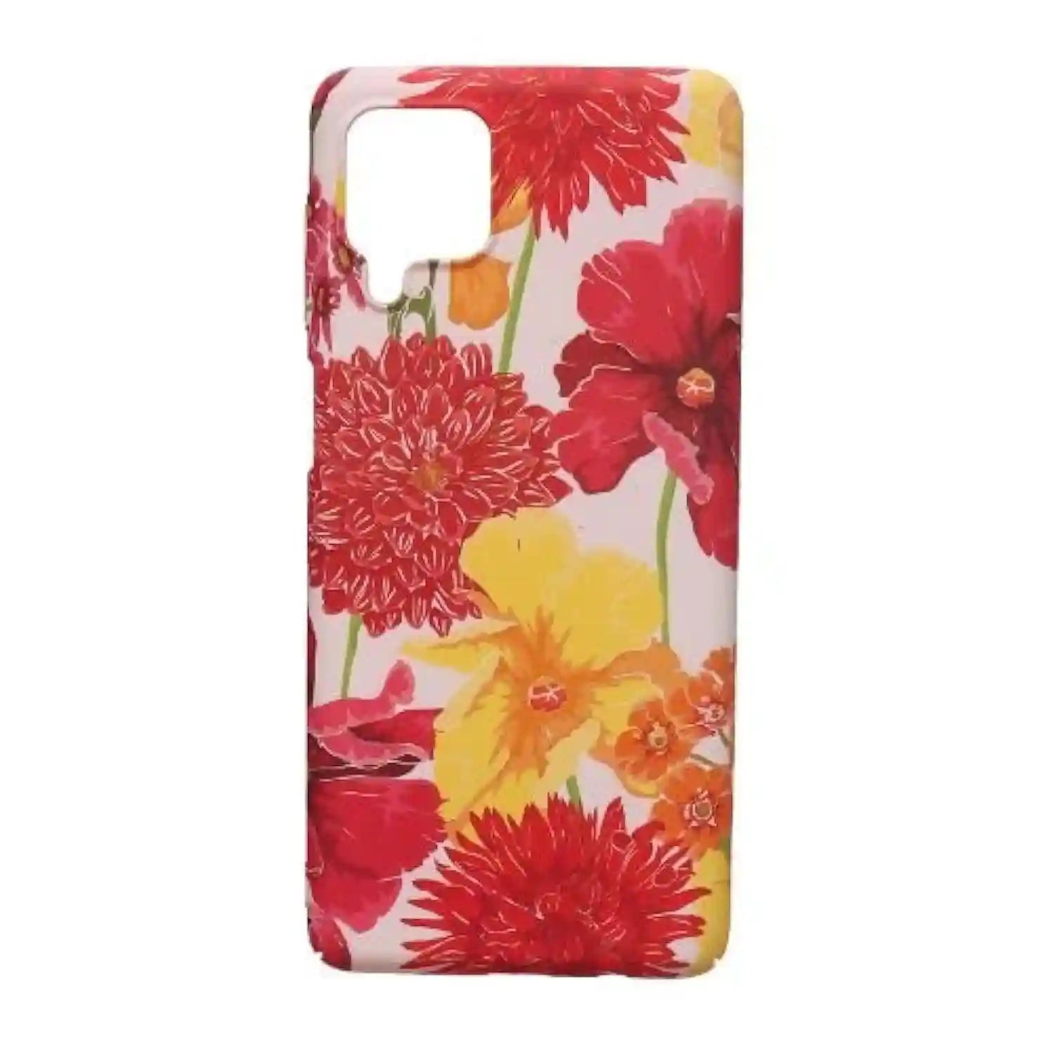 Dragon Flower Back Cover Hard Creative Case For Samsung Galaxy F62 - Multi Color - Safqqa Egypt