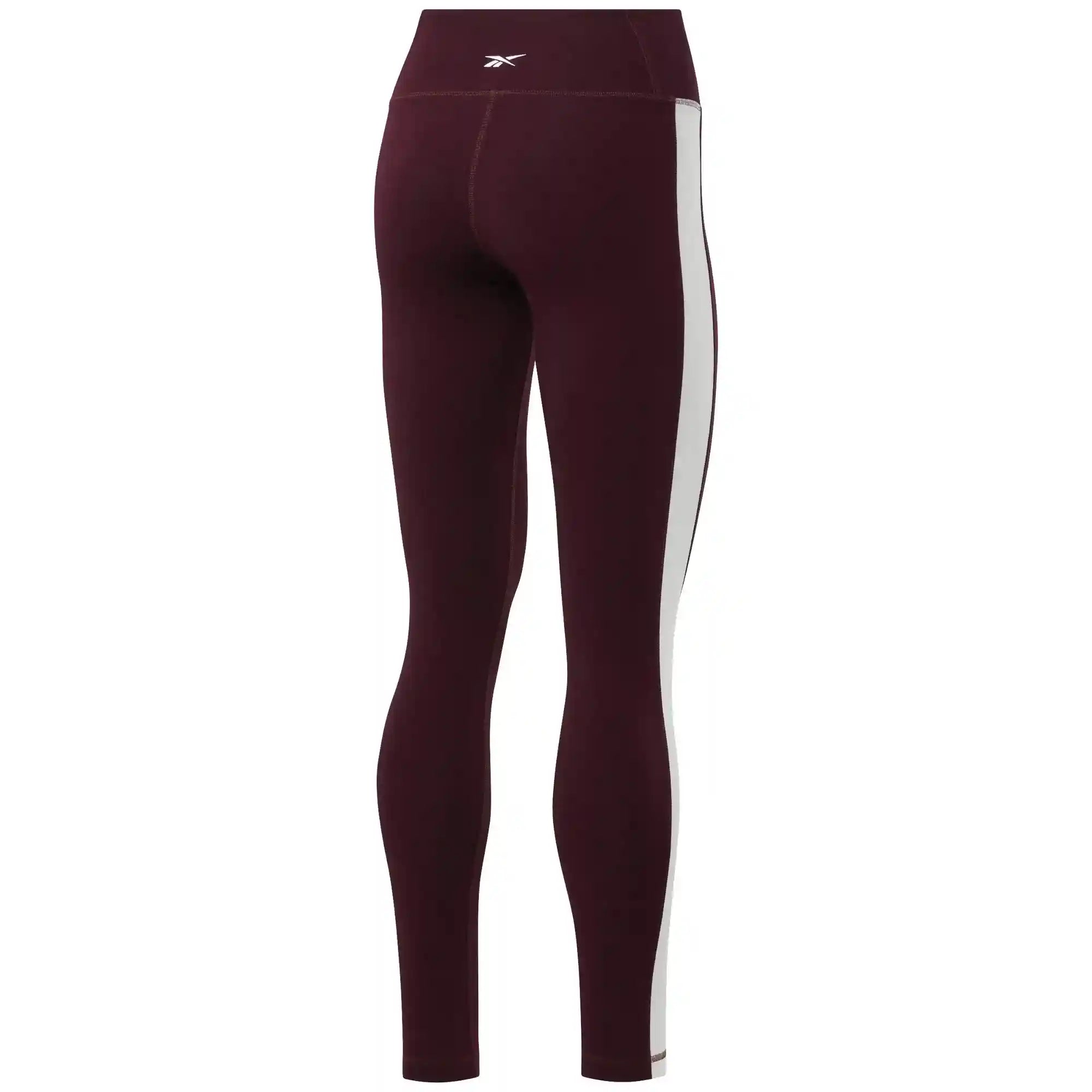 Reebok Legging femme Training Essentials Linear Logo, Dark Red - Safqqa Egypt