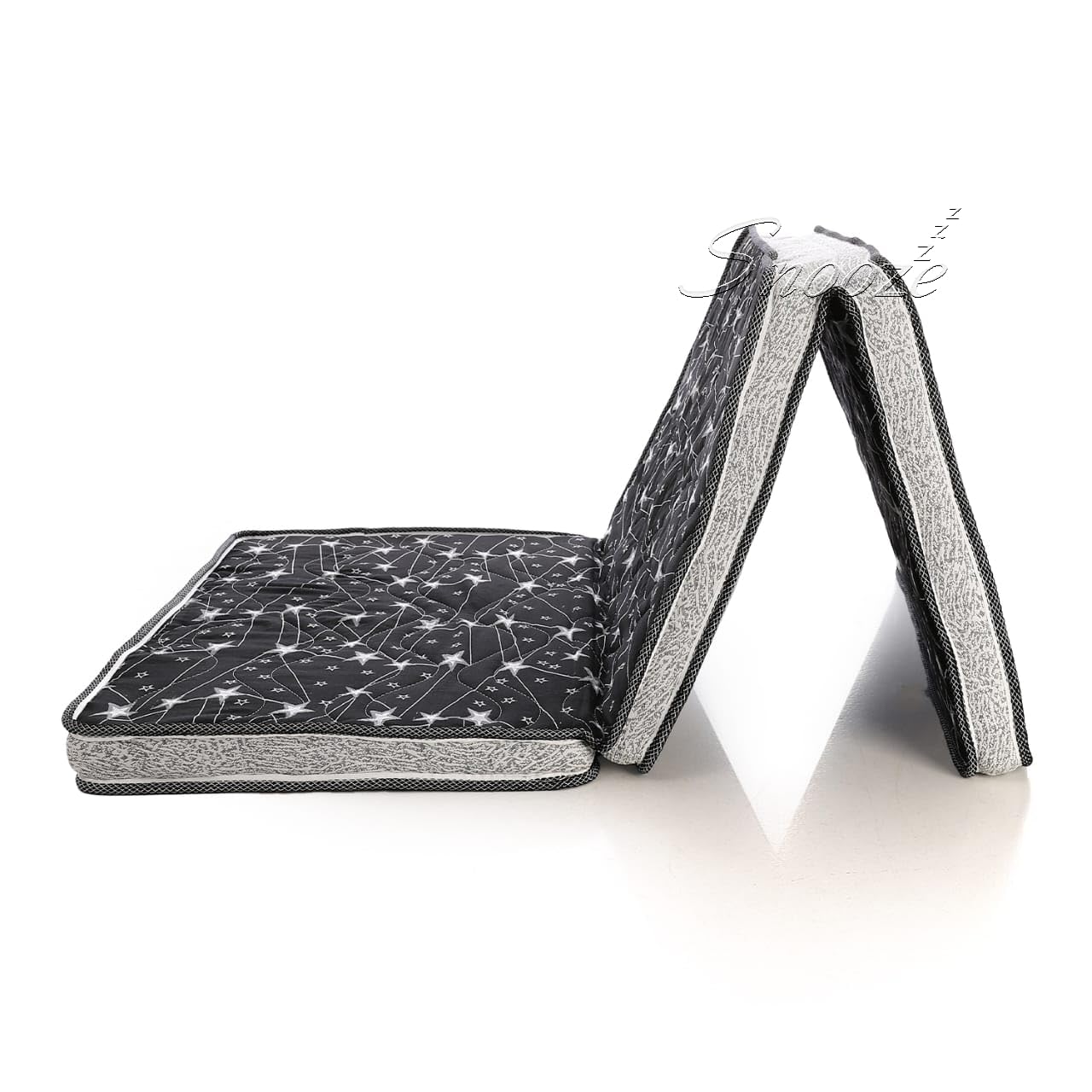 Snooze, Bed to go (foldable) mattress, 195 * 100 cm, stars design - Safqqa Egypt