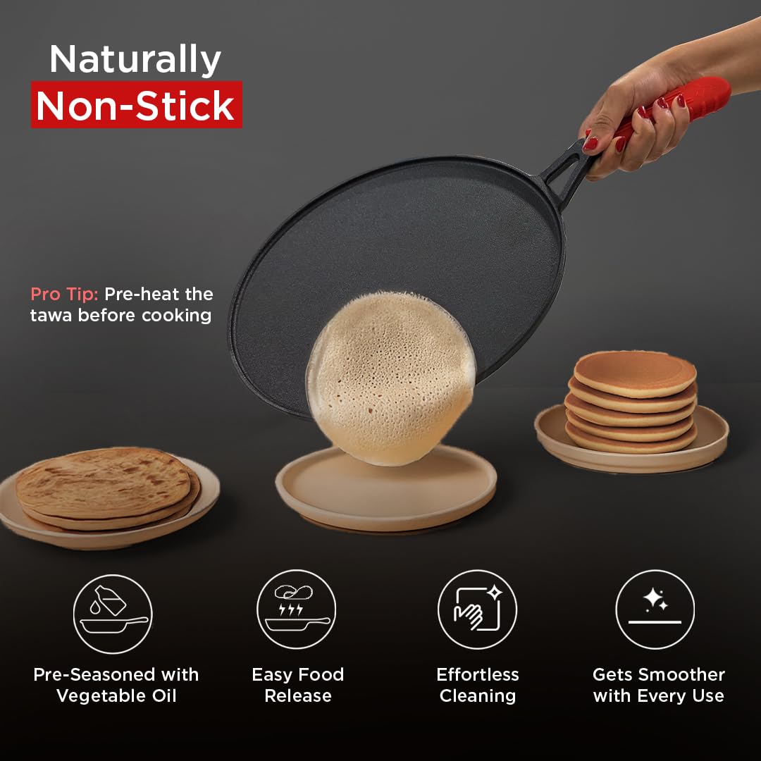 طاسة بيجون إمبيري من الحديد الزهر مقاس 250 بدون غطاء يد