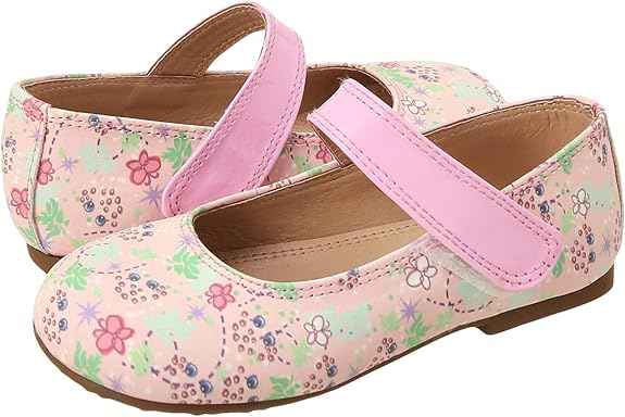 Skippy Pink Shoes for Girls – Polyurethane Leather - Safqqa Egypt