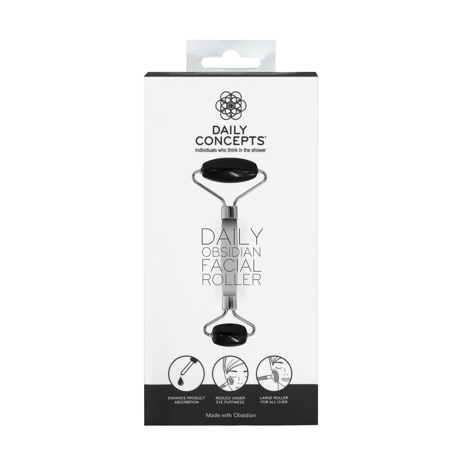 مدلك الوجه بحجر الأوبسيديان من ديلي كونسبتس