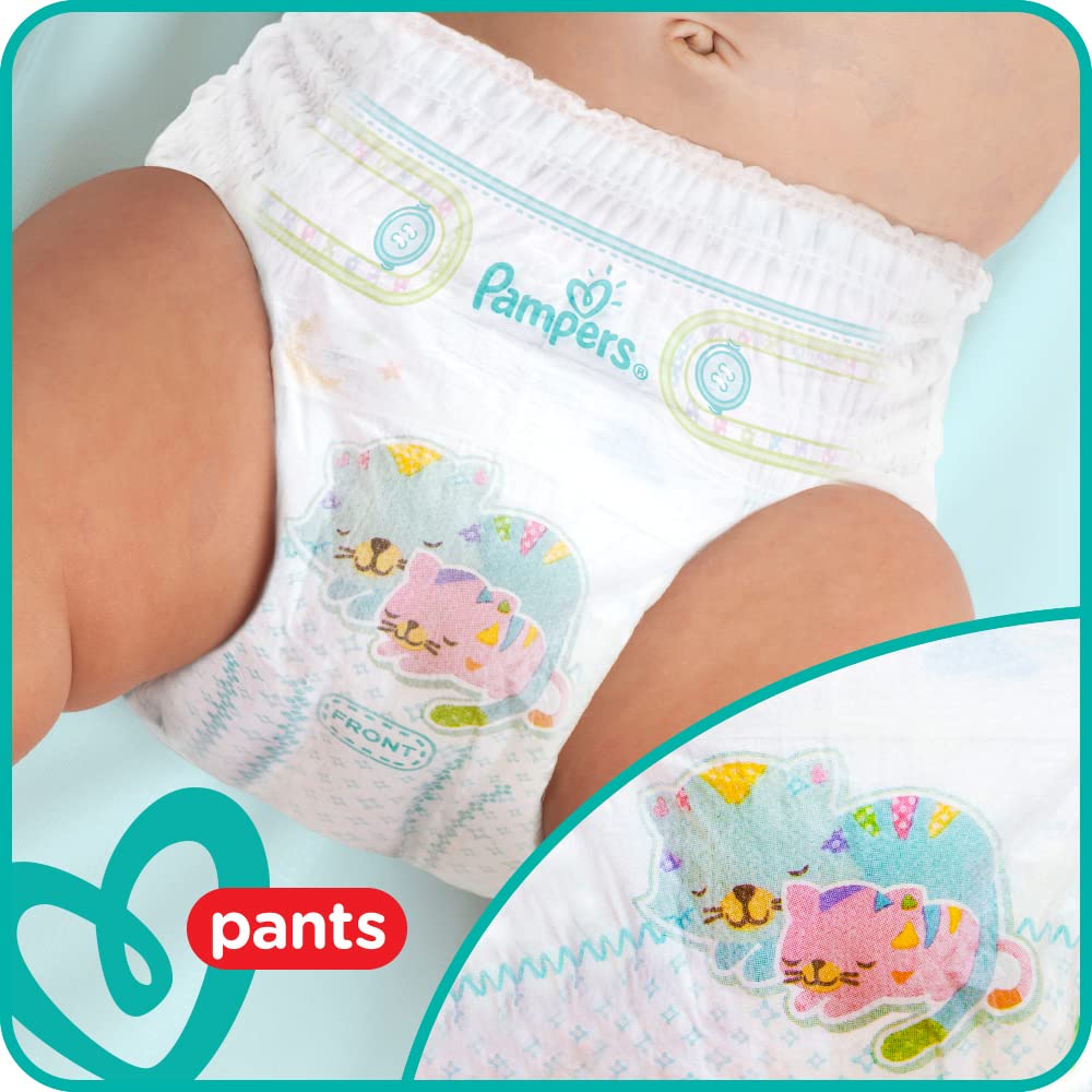 Pampers Pants Diapers, Size 4, Baby Diapers - Safqqa Egypt