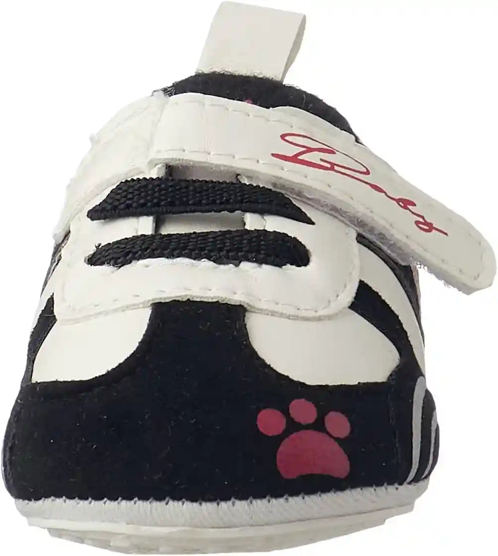 Mix and Max Paw-Print Velcro-Strap Low-Top Lace-Up Shoes for Boys - Safqqa Egypt