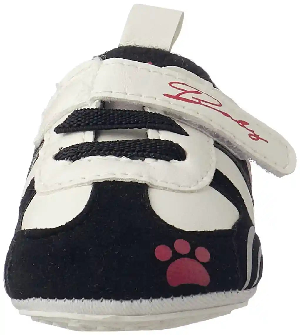 Mix and Max Paw-Print Velcro-Strap Low-Top Lace-Up Shoes for Boys - Safqqa Egypt