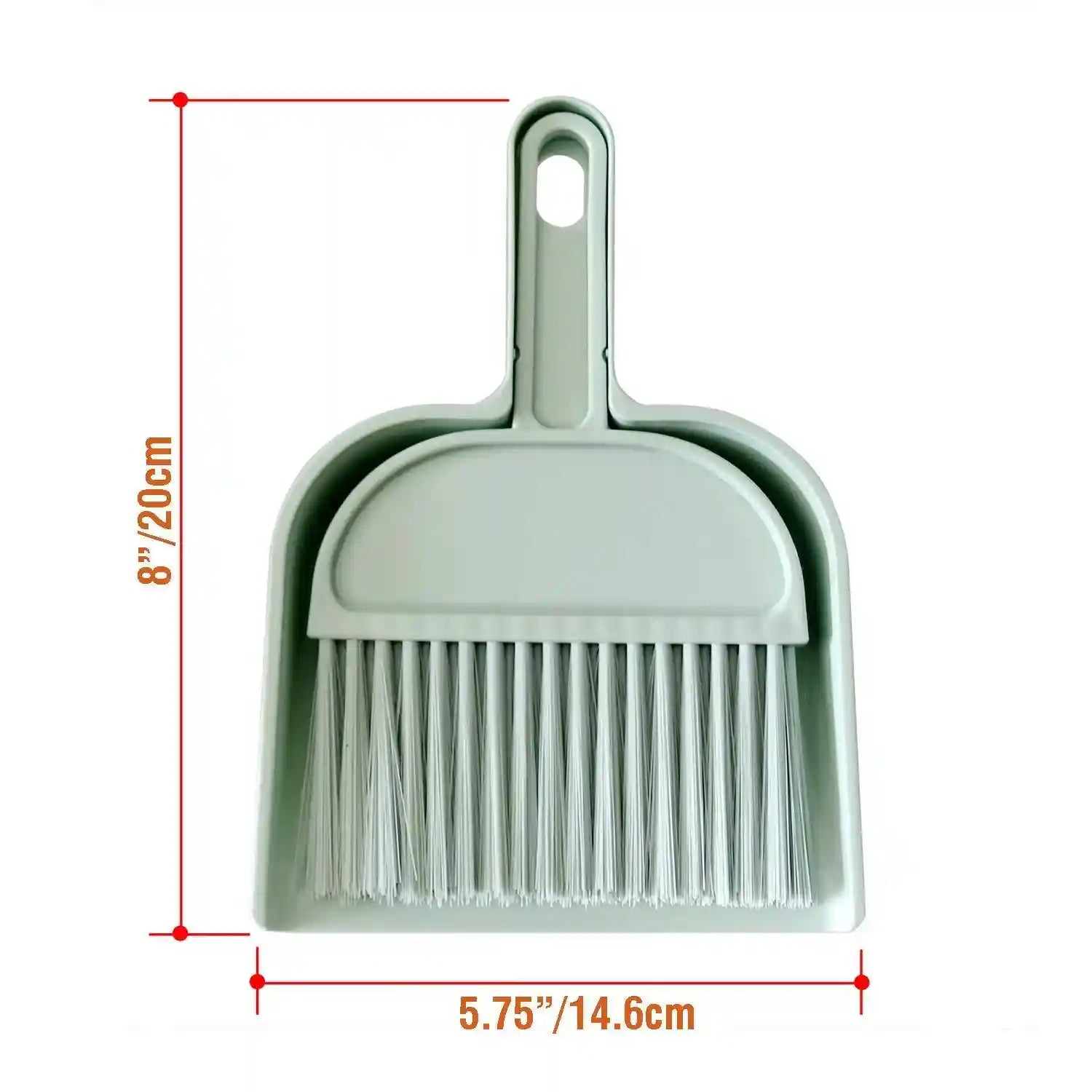 Rypet Cage Cleaner for Guinea Pigs, Hamsters, Chinchillas, Rabbits, Reptiles, Hedgehogs and Other Small Animals - Mini Dustpan and Brush Set Cleaning Tool for Animal Waste (1 Pack) - Safqqa Egypt