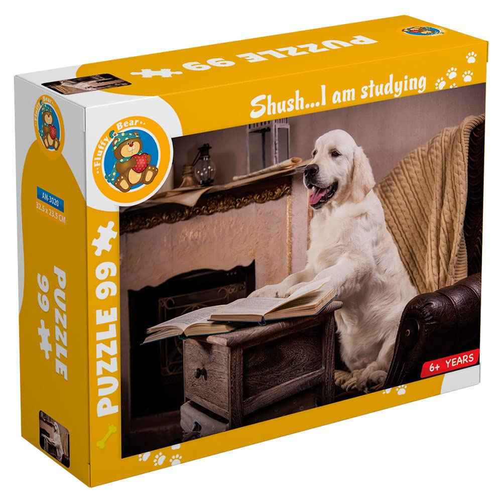 Fluffy Bear Shush I'm Studying, 99 Pieces - Safqqa Egypt