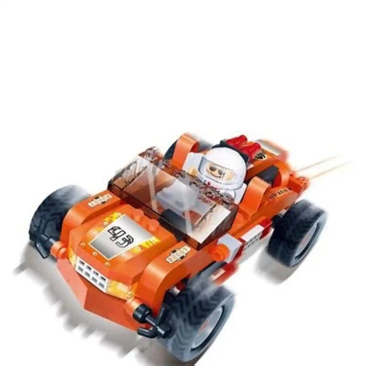 BanBao 8623 Buggy Pull Back Auction Racer 108 pcs building blocks set - Safqqa Egypt