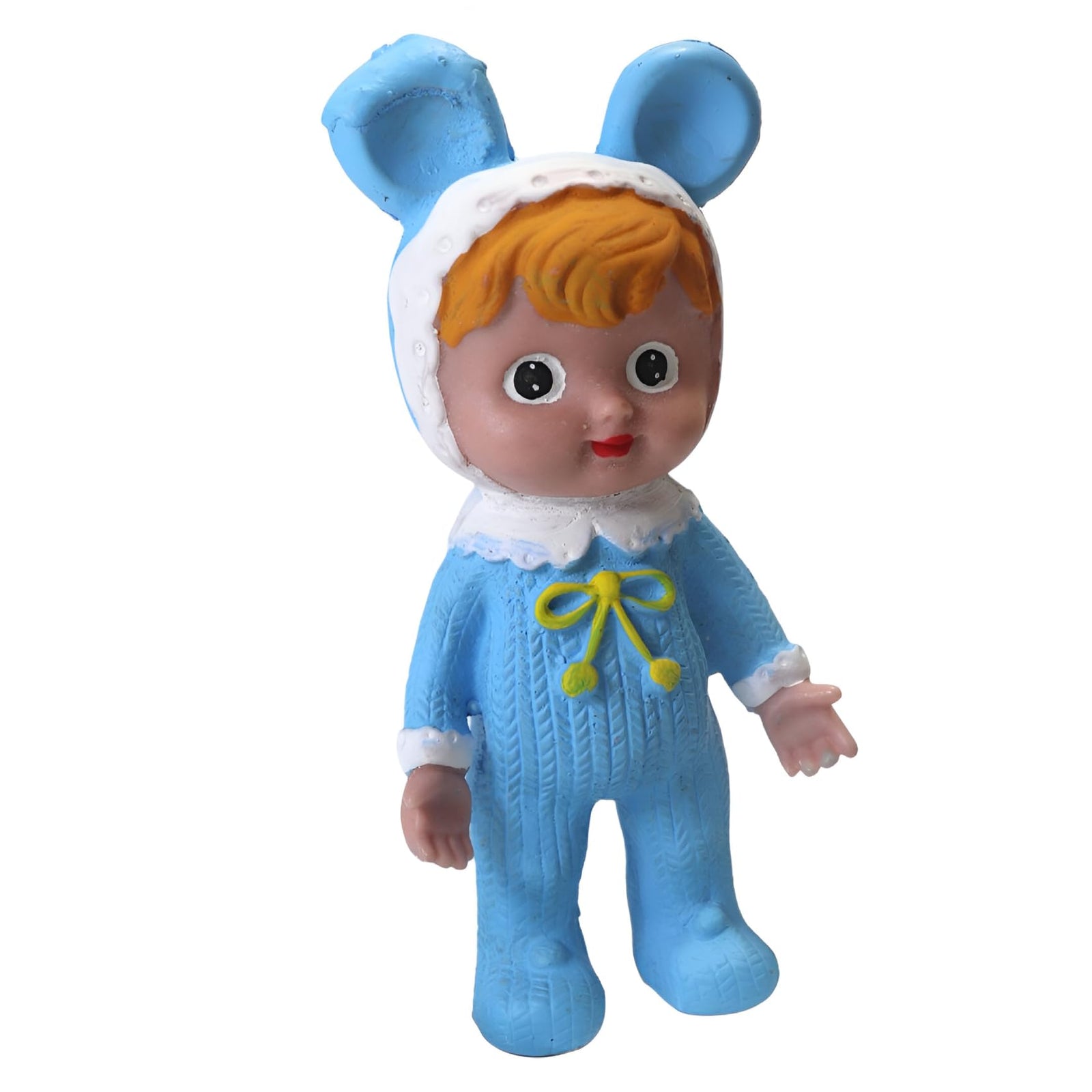 طقم هدية “ولكم بيبي” بشكل ولد للأولاد – باللون الأزرق الفاتح يصدر أصواتًا لطيفة تُسلي وتُهدئ الطفل