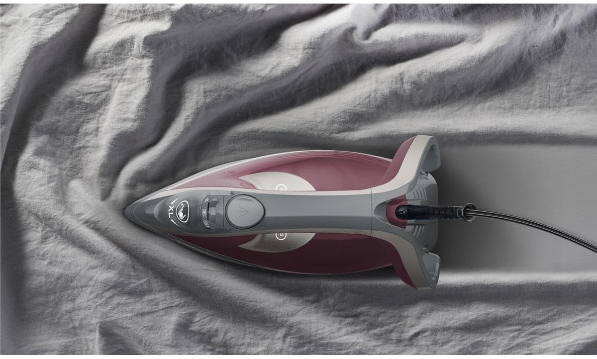 مكواة بخار تيفال FV6870 سمارت بروتكت بلس 2800 واط مع إيقاف تلقائي وبخار عمودي – خدش بسيط