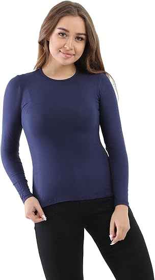 CARINA Women's Long Sleeve Viscose Top - Safqqa Egypt