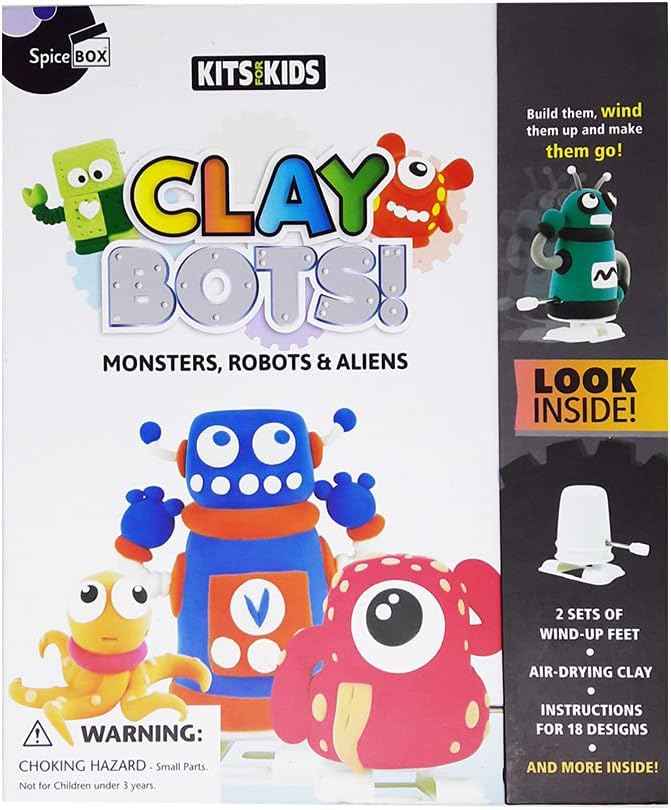 Clay Bots Moving Monsters, Robots & Aliens - Safqqa Egypt