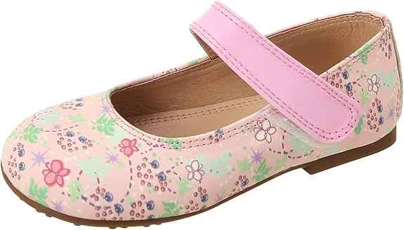 Skippy Pink Shoes for Girls – Polyurethane Leather - Safqqa Egypt