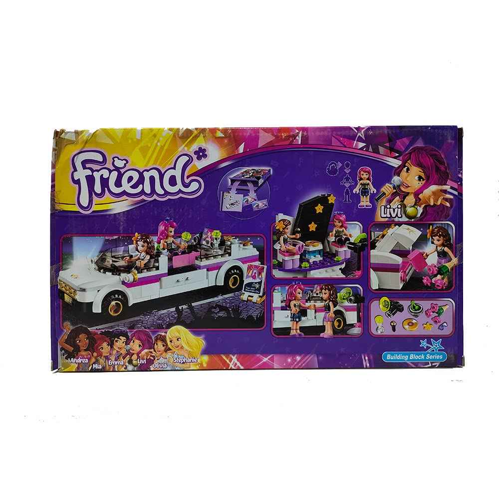 Friends building blocks 282 Pcs for unisex toy - Safqqa Egypt
