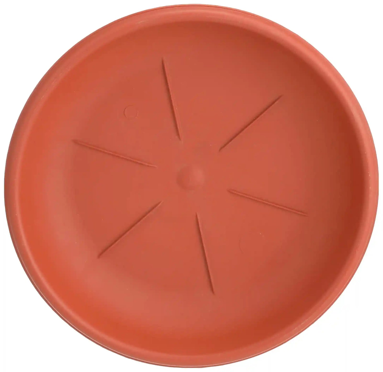 Bama Round Saucer, 20102, Red Brown, Plastic - Made In Italy - Safqqa Egypt