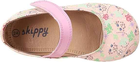 Skippy Pink Shoes for Girls – Polyurethane Leather - Safqqa Egypt
