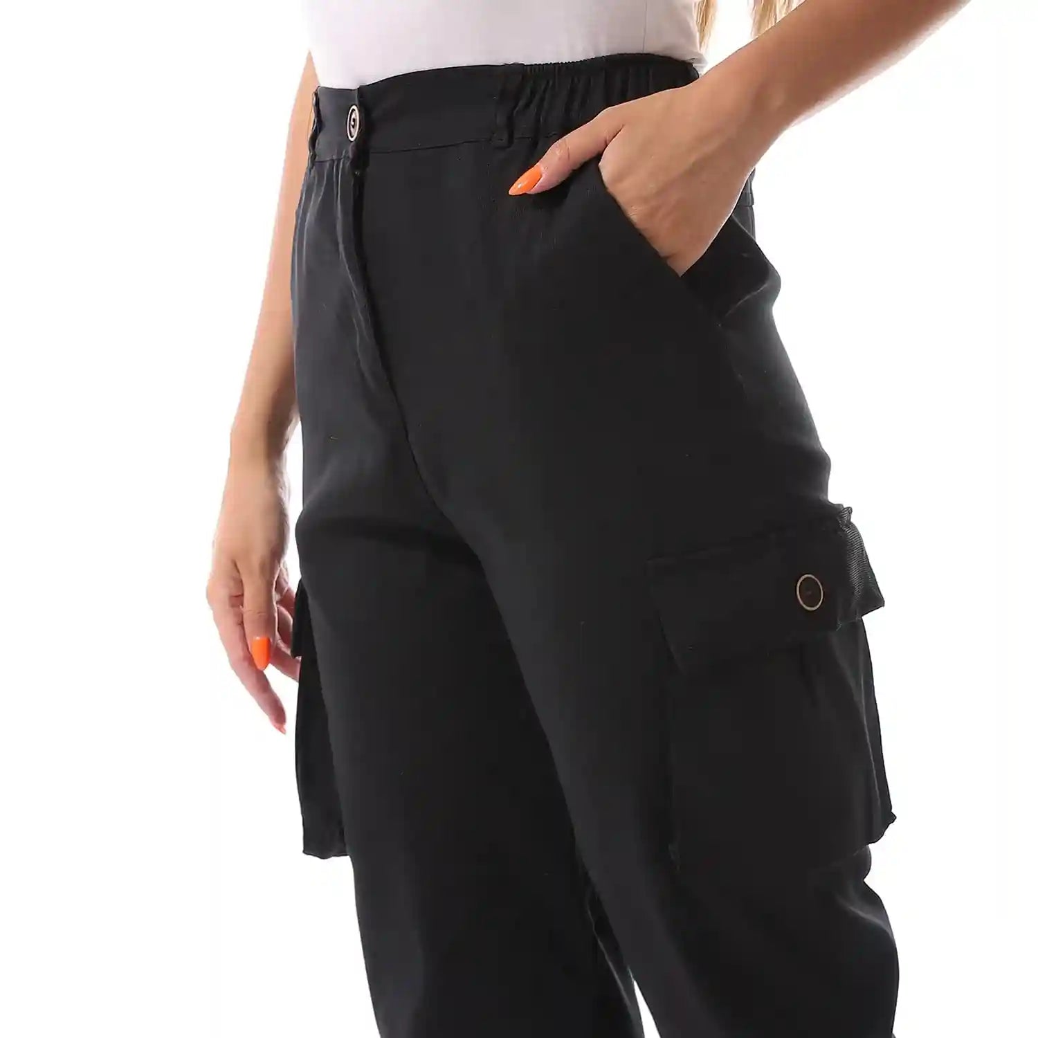 Andora Womens Fly Zipper Button 37S24W30330 Sweatpants - Safqqa Egypt